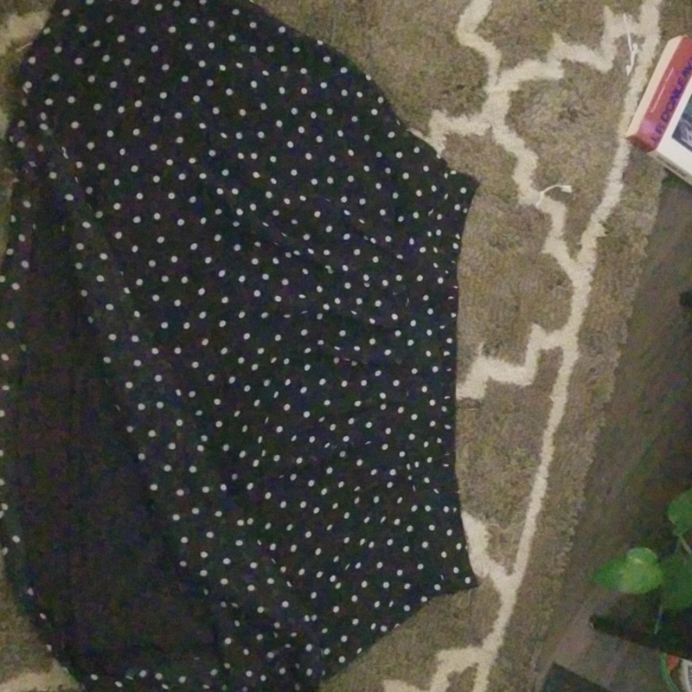 Polka dot skater skirt